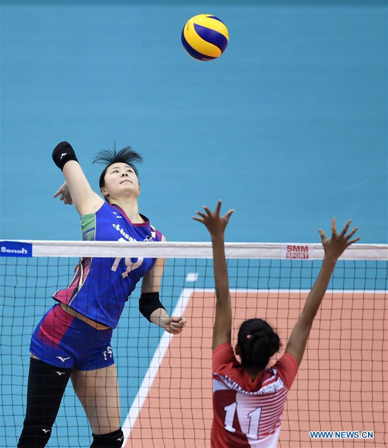 (SP)CHINA-TIANJIN-VOLLEYBALL-2019 ASIAN WOMEN'S CLUB CHAMPIONSHIP (CN)