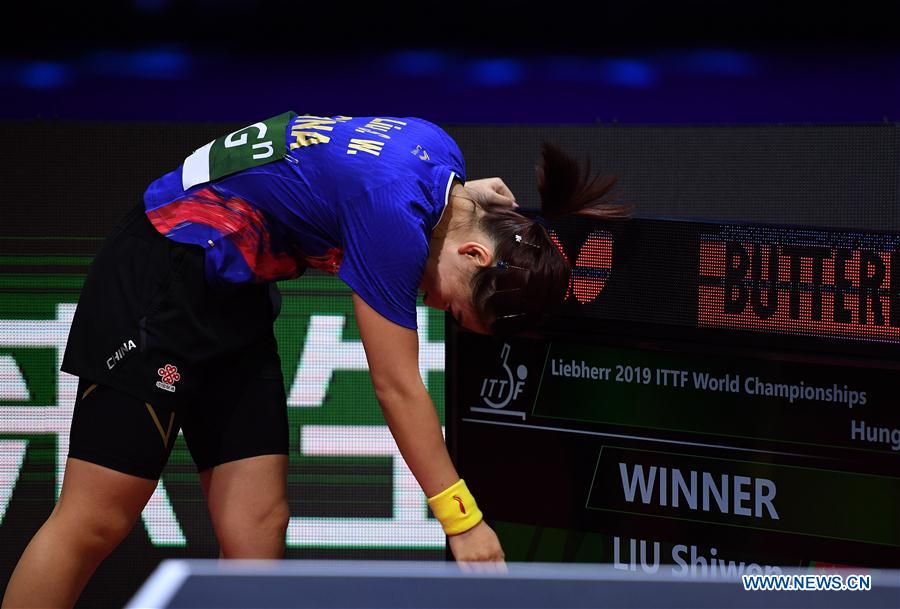 (SP)HUNGARY-BUDAPEST-TABLE TENNIS-WORLD CHAMPIONSHIPS-DAY 7