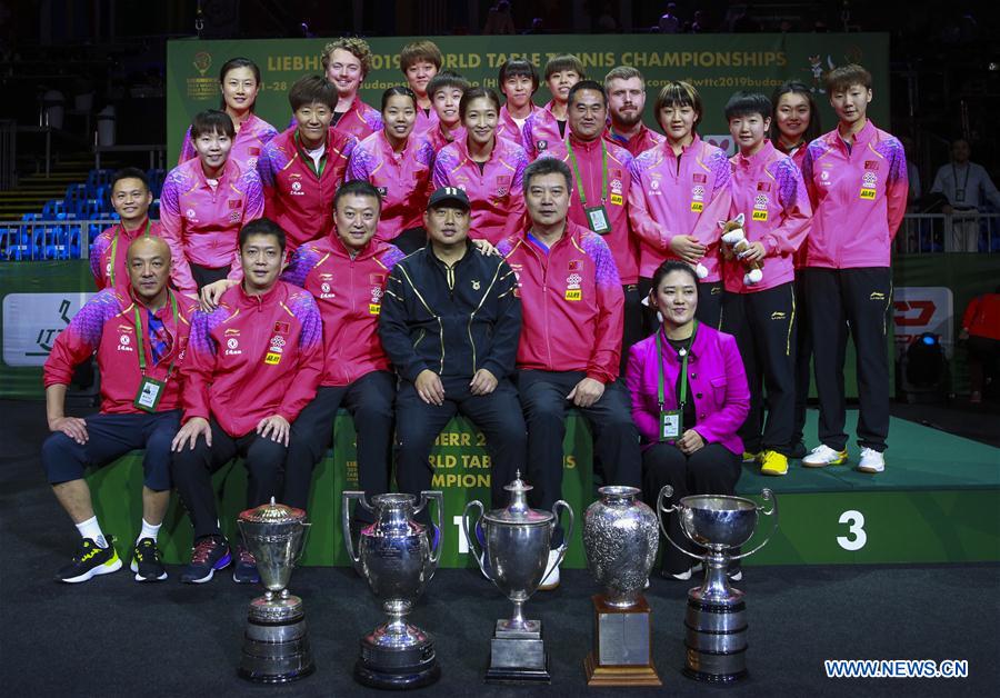 (SP) HUNGARY-BUDAPEST-TABLE TENNIS-WORLD CHAMPIONSHIPS-DAY 8