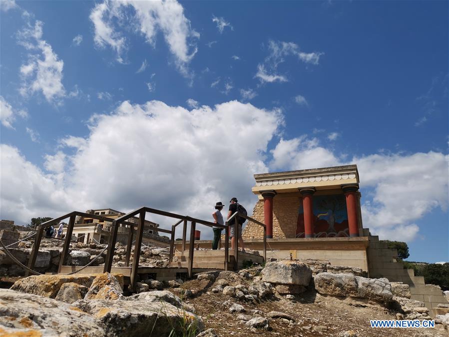 GREECE-CRETE-ARCHAEOLOGICAL SITE-KNOSSOS