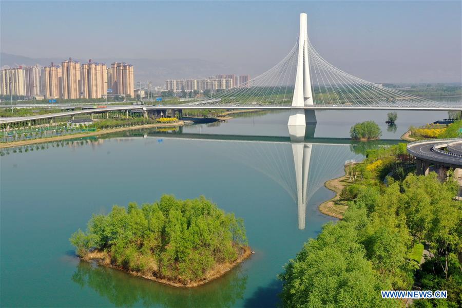 CHINA-SHANXI-TAIYUAN-FENHE RIVER-SCENERY (CN)