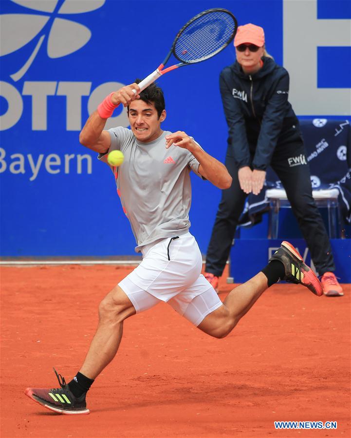 (SP)GERMANY-MUNICH-TENNIS-BMW OPEN-SEMIFINAL-CRISTIAN GARIN VS MARCO CECCHINATO