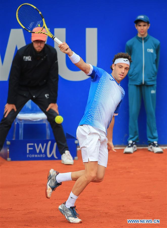 (SP)GERMANY-MUNICH-TENNIS-BMW OPEN-SEMIFINAL-CRISTIAN GARIN VS MARCO CECCHINATO