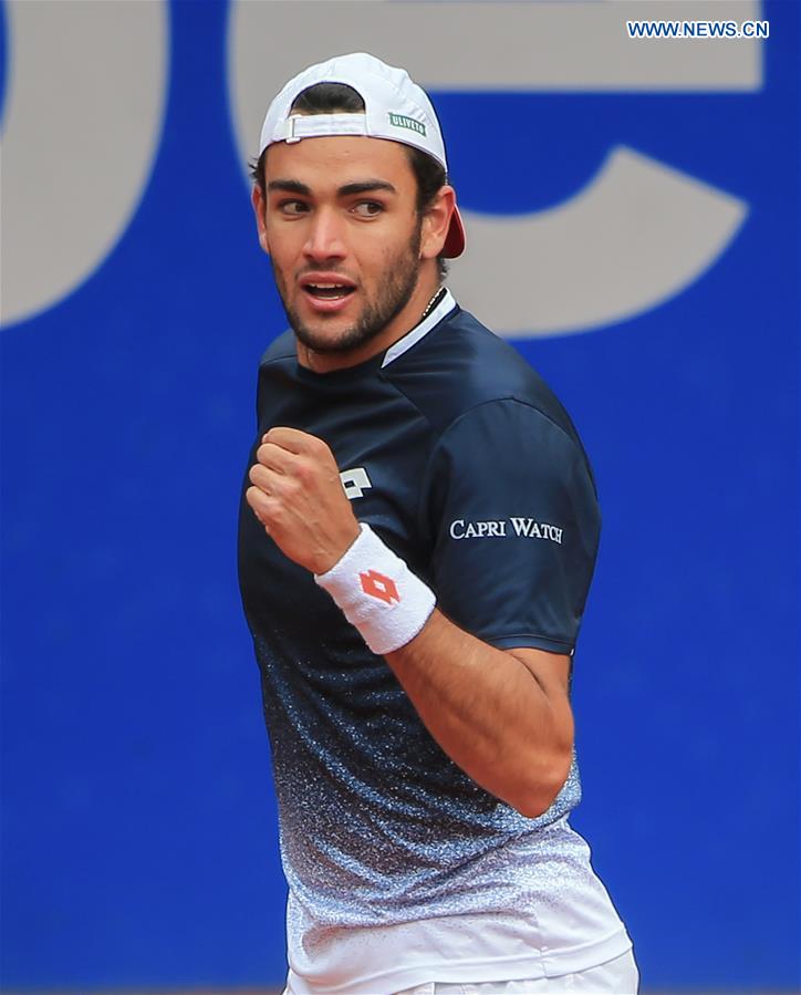 (SP)GERMANY-MUNICH-TENNIS-BMW OPEN-SEMIFINAL-ROBERTO BAUTISTA AGUT VS MATTEO BERRETTINI