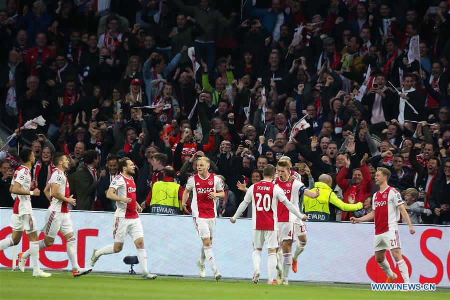 (SP)THE NETHERLANDS-AMSTERDAM-SOCCER-UEFA CHAMPIONS LEAGUE-SEMIFINAL-AJAX VS HOTSPUR