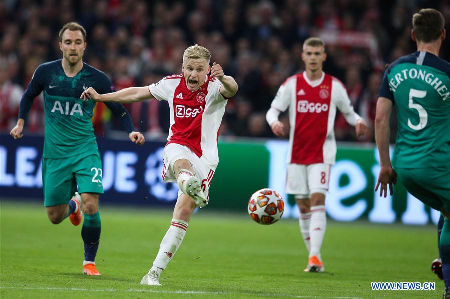 (SP)THE NETHERLANDS-AMSTERDAM-SOCCER-UEFA CHAMPIONS LEAGUE-SEMIFINAL-AJAX VS HOTSPUR