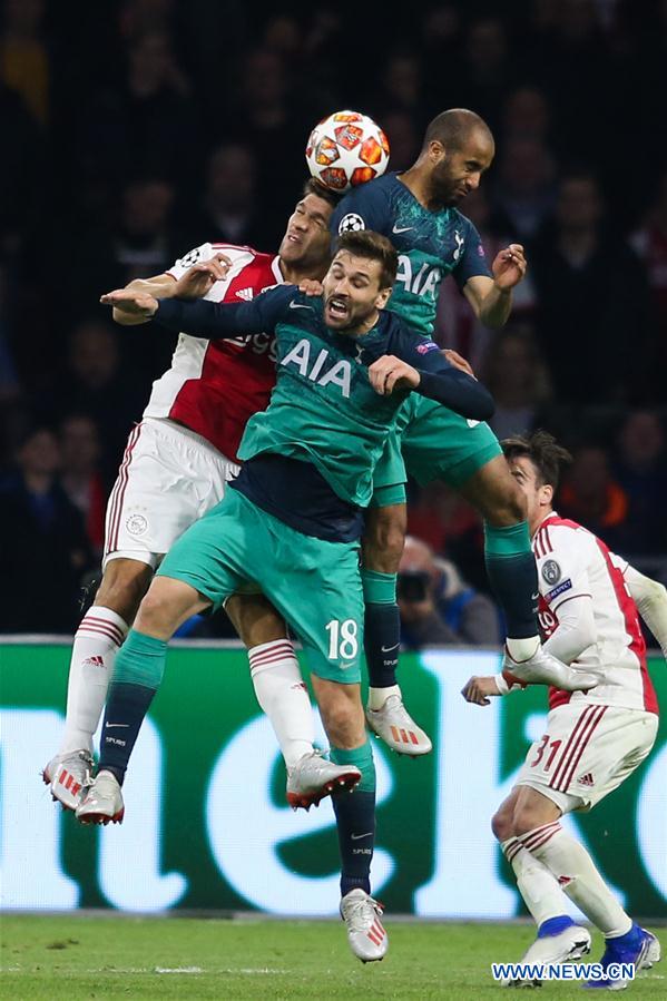 (SP)THE NETHERLANDS-AMSTERDAM-SOCCER-UEFA CHAMPIONS LEAGUE-SEMIFINAL-AJAX VS HOTSPUR