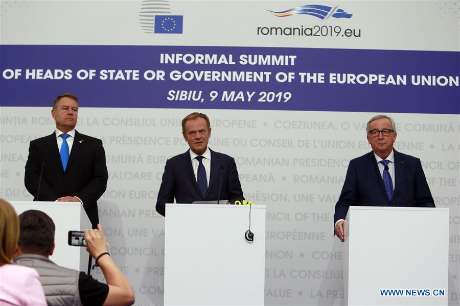 ROMANIA-SIBIU-EU-INFORMAL SUMMIT-PRESS CONFERENCE