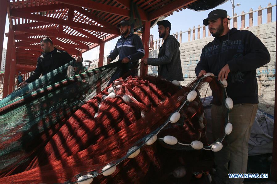 MIDEAST-GAZA-FISHERMEN