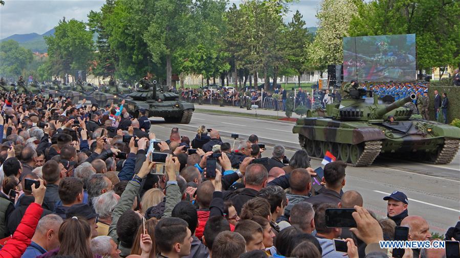 SERBIA-NIS-VICTORY DAY-PARADE