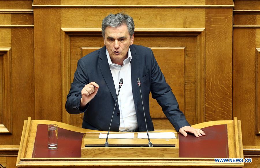 GREECE-ATHENS-PARLIAMENT-VOTE OF CONFIDENCE 