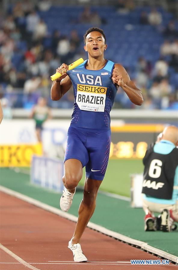 (SP)JAPAN-YOKOHAMA-IAAF WORLD RELAYS