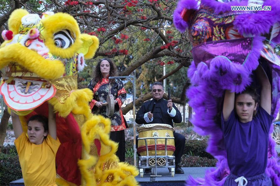 U.S.-SAN DIEGO-CHINESE LION DANCE