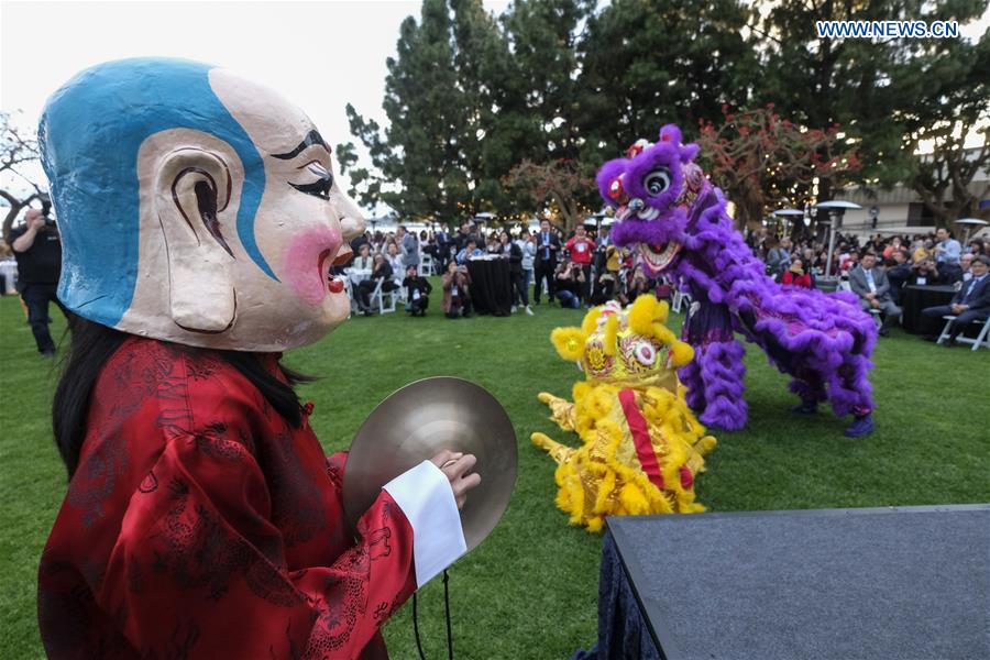 U.S.-SAN DIEGO-CHINESE LION DANCE