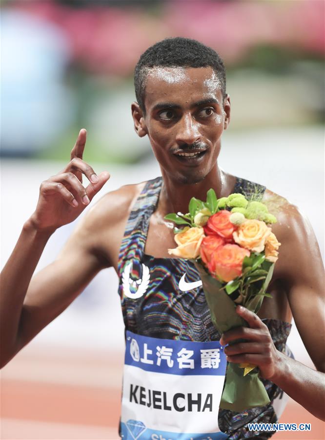 (SP)CHINA-SHANGHAI-ATHLETICS-IAAF-DIAMOND LEAGUE-MEN'S 5000M (CN)