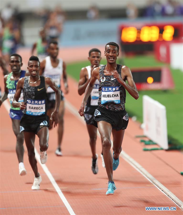 (SP)CHINA-SHANGHAI-ATHLETICS-IAAF-DIAMOND LEAGUE-MEN'S 5000M (CN)