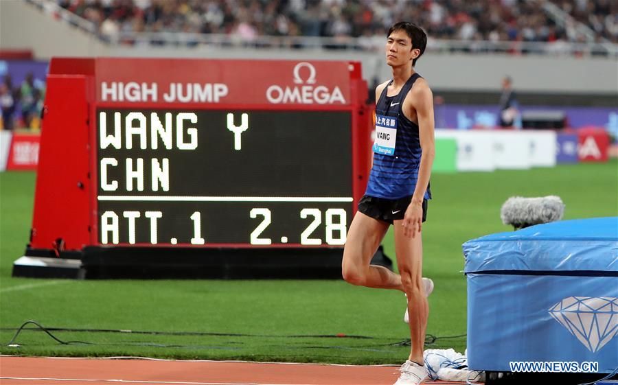 (SP)CHINA-SHANGHAI-ATHLETICS-IAAF-DIAMOND LEAGUE-MEN'S HIGH JUMP (CN)