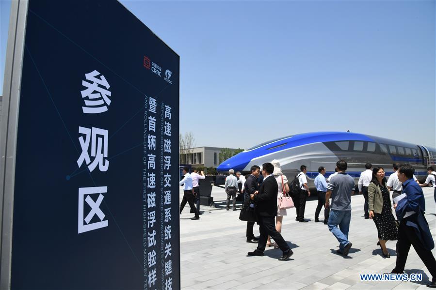 CHINA-SHANDONG-600 KPH MAGLEV TRAIN-PROTOTYPE (CN)