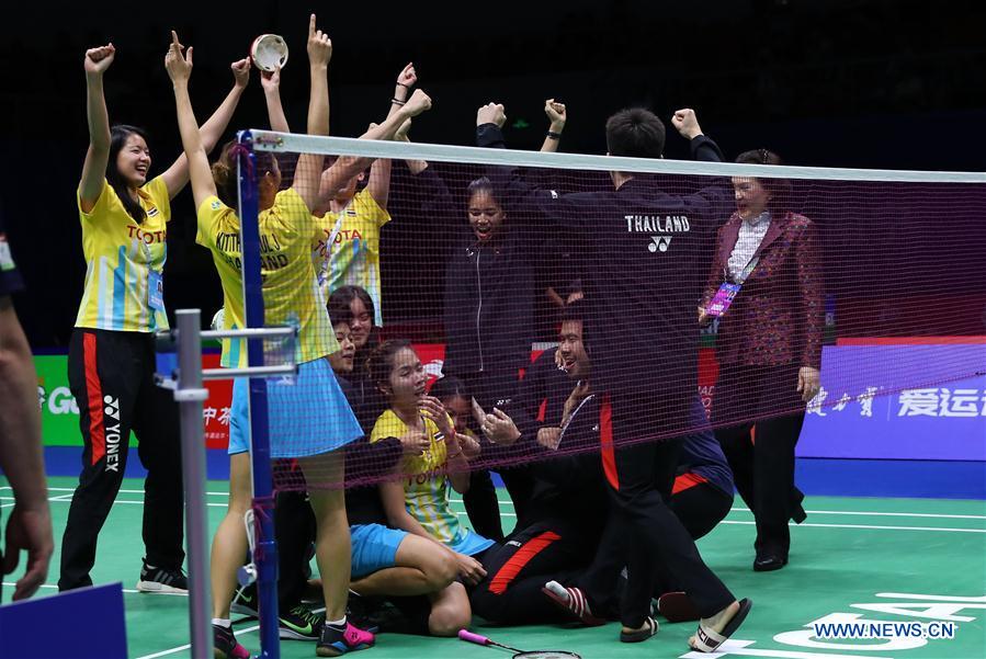 (SP)CHINA-NANNING-BADMINTON-SUDIRMAN CUP 2019(CN)