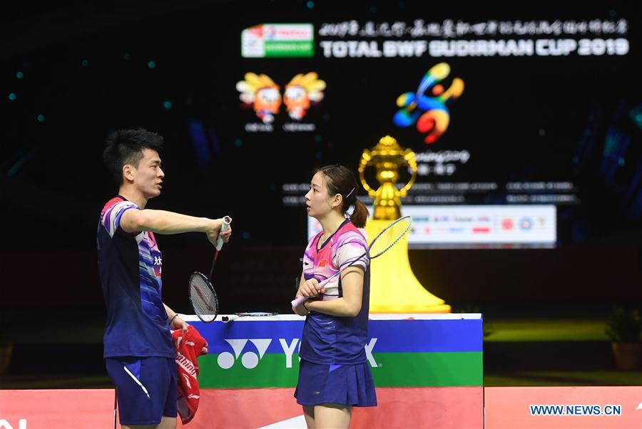 (SP)CHINA-NANNING-BADMINTON-SUDIRMAN CUP 2019(CN)