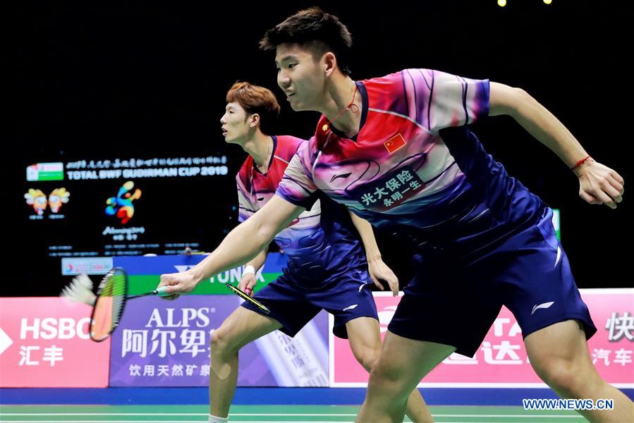 (SP)CHINA-NANNING-BADMINTON-SUDIRMAN CUP 2019(CN)