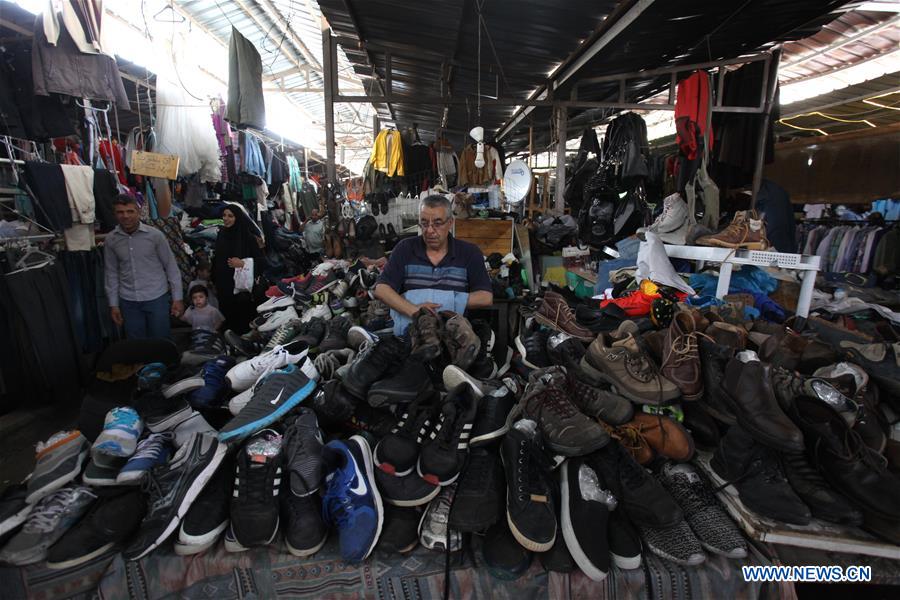 MIDEAST-NABLUS-FLEA MARKET