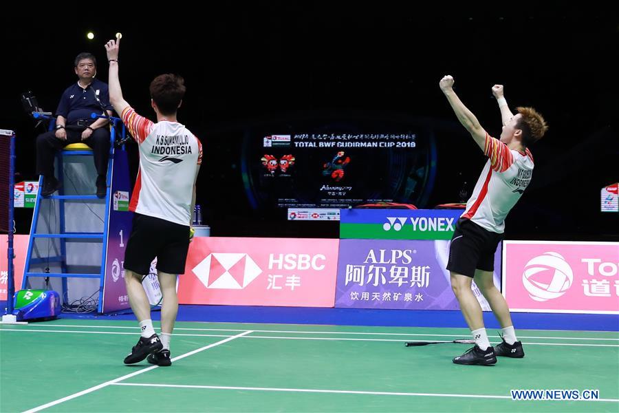 (SP)CHINA-NANNING-BADMINTON-SUDIRMAN CUP 2019(CN)