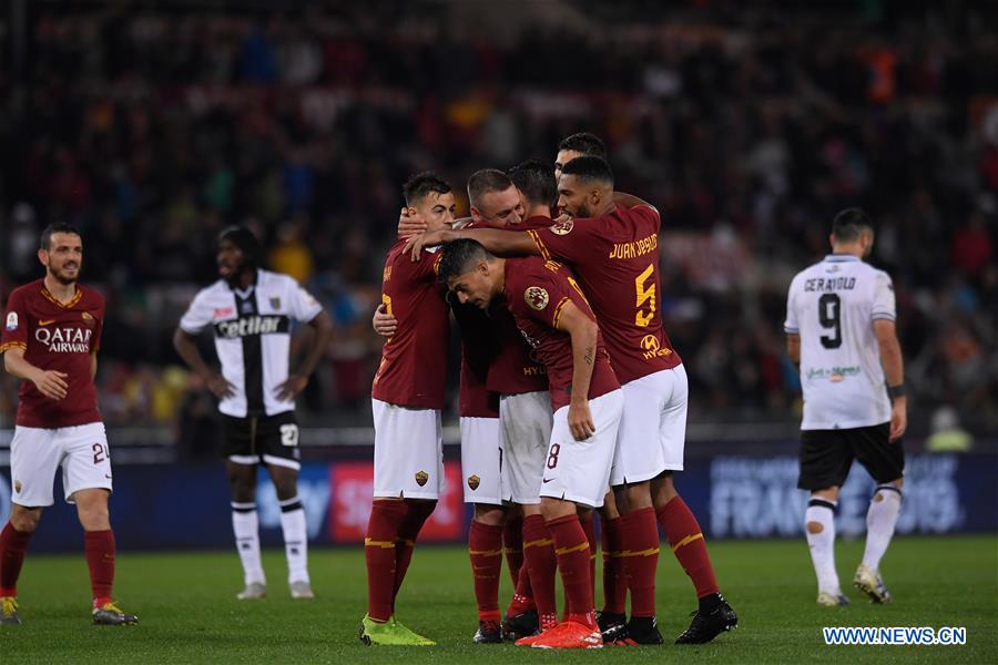 (SP)ITALY-ROME-SOCCER-SERIE A-AS ROMA VS PARMA