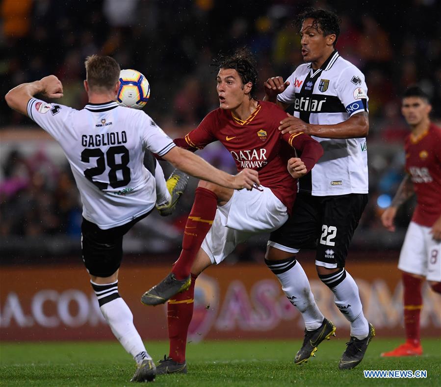 (SP)ITALY-ROME-SOCCER-SERIE A-AS ROMA VS PARMA