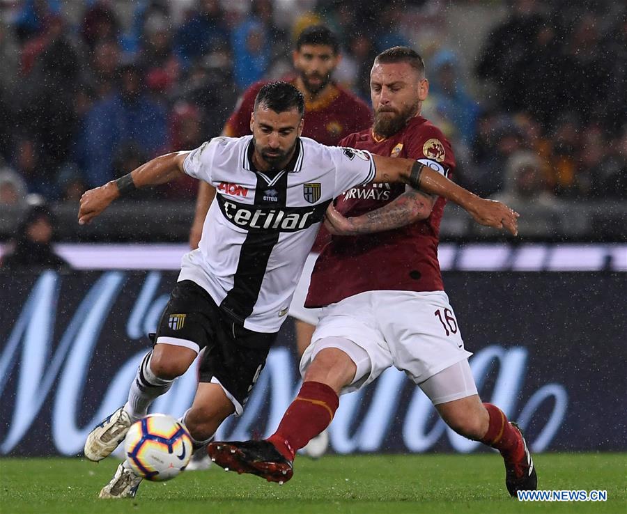 (SP)ITALY-ROME-SOCCER-SERIE A-AS ROMA VS PARMA