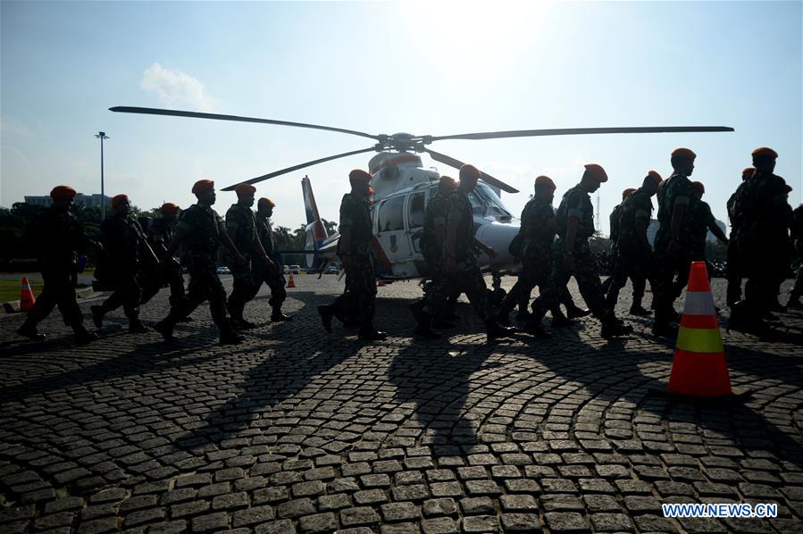 INDONESIA-JAKARTA-EID AL FITR-SECURITY