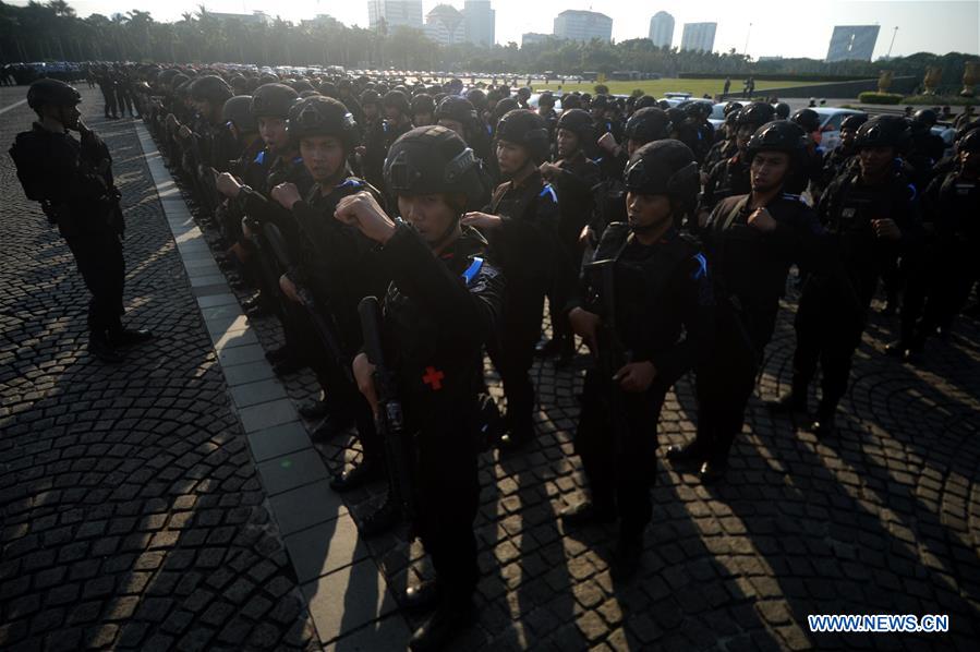 INDONESIA-JAKARTA-EID AL FITR-SECURITY