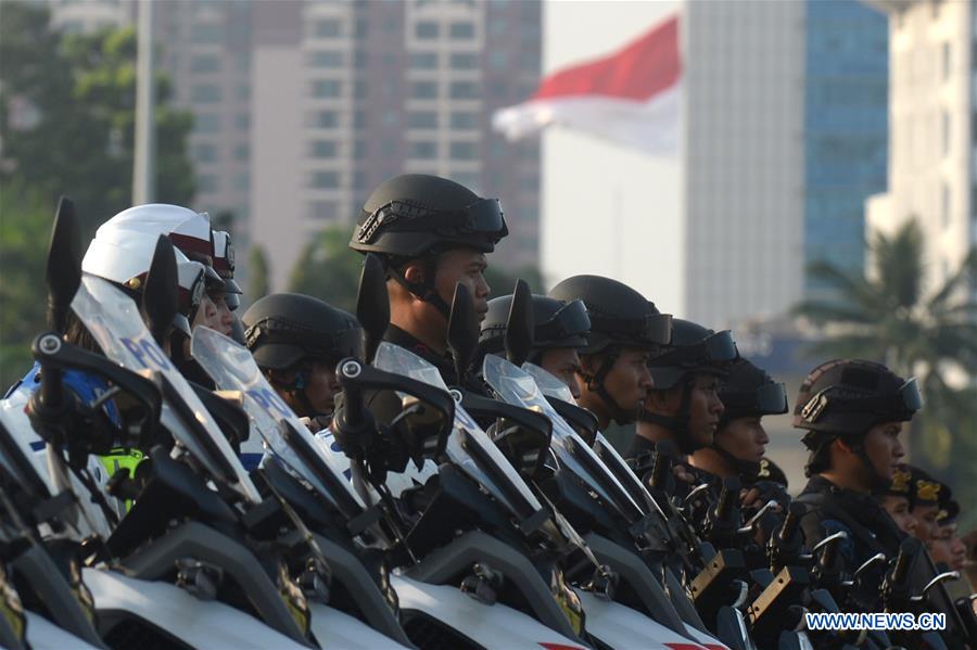 INDONESIA-JAKARTA-EID AL FITR-SECURITY