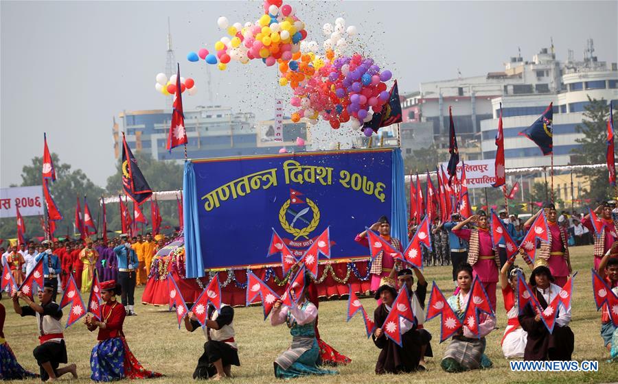 NEPAL-KATHMANDU-REPUBLIC DAY-CELEBRATION
