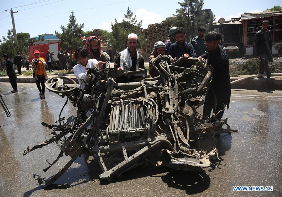 AFGHANISTAN-KABUL-CAR BOMB ATTACK