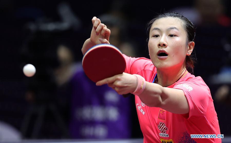 (SP)CHINA-SHENZHEN-TABLE TENNIS-CHINA OPEN-WOMEN'S SINGLES (CN)