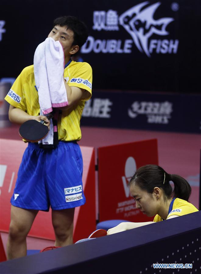 (SP)CHINA-SHENZHEN-TABLE TENNIS-CHINA OPEN-MIXED DOUBLES (CN)