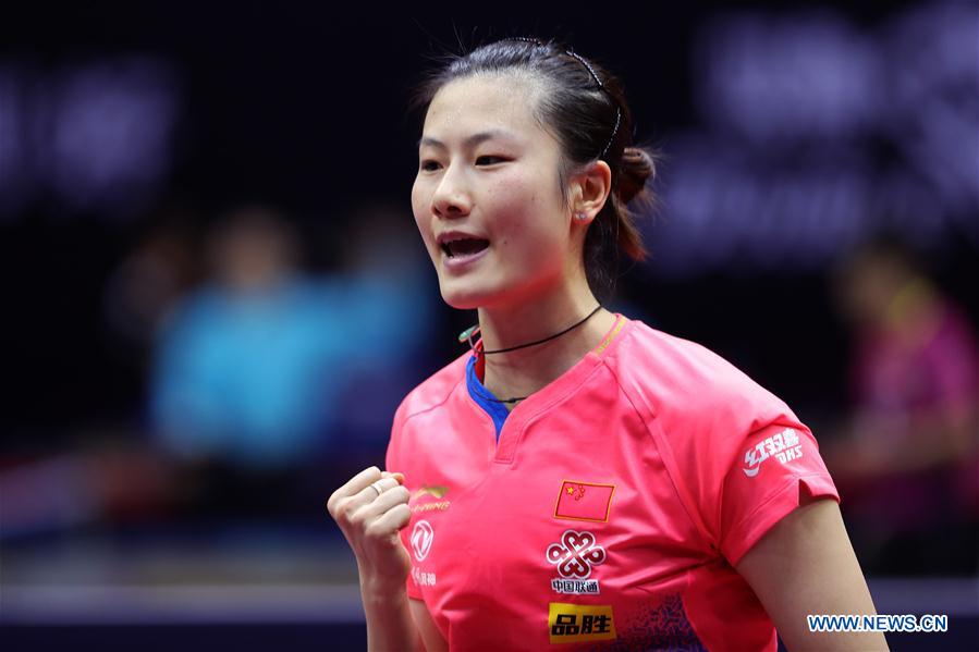 (SP)CHINA-SHENZHEN-TABLE TENNIS-CHINA OPEN-WOMEN'S SINGLES (CN)