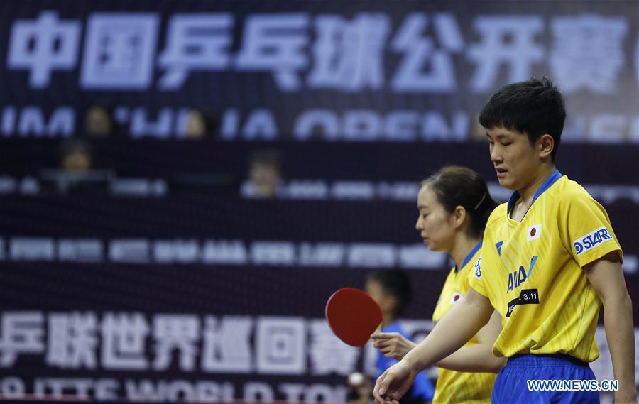 (SP)CHINA-SHENZHEN-TABLE TENNIS-CHINA OPEN-MIXED DOUBLES (CN)