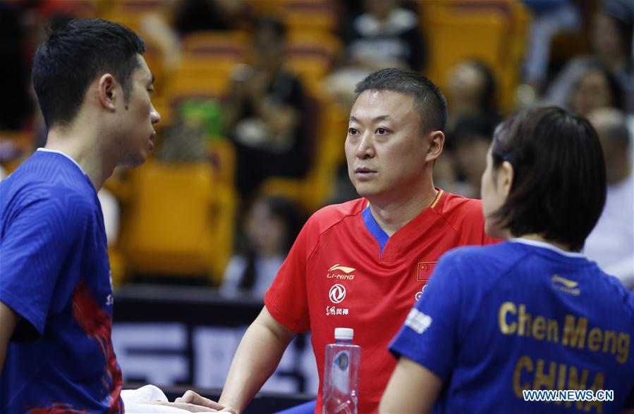 (SP)CHINA-SHENZHEN-TABLE TENNIS-CHINA OPEN-MIXED DOUBLES (CN)