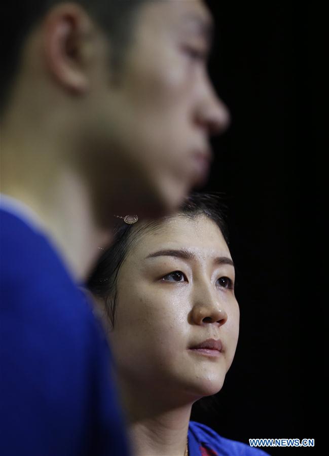 (SP)CHINA-SHENZHEN-TABLE TENNIS-CHINA OPEN-MIXED DOUBLES (CN)