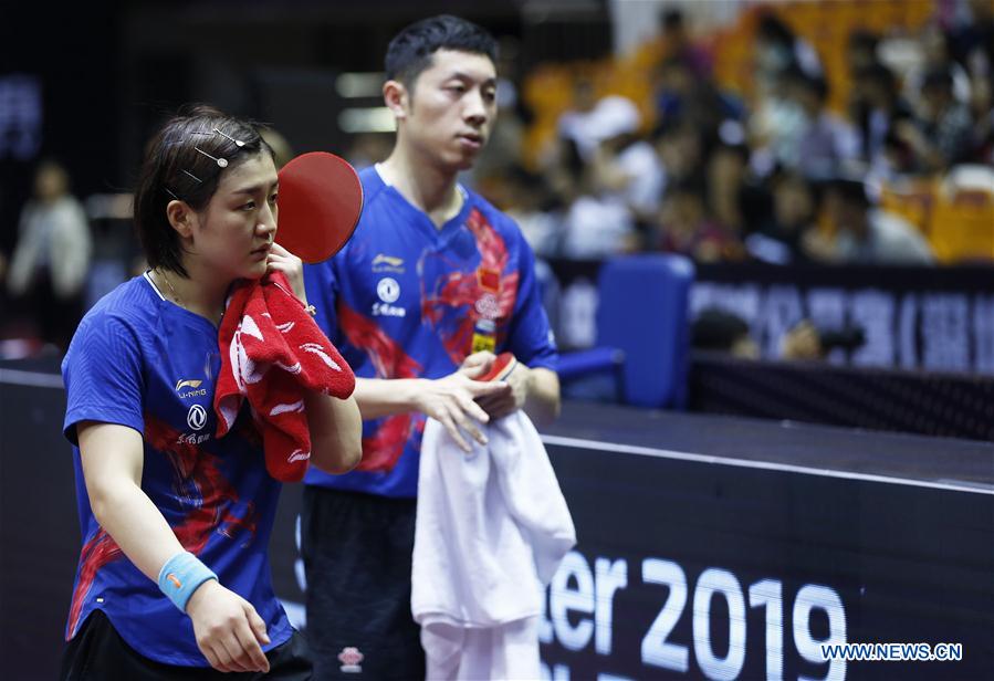 (SP)CHINA-SHENZHEN-TABLE TENNIS-CHINA OPEN-MIXED DOUBLES (CN)