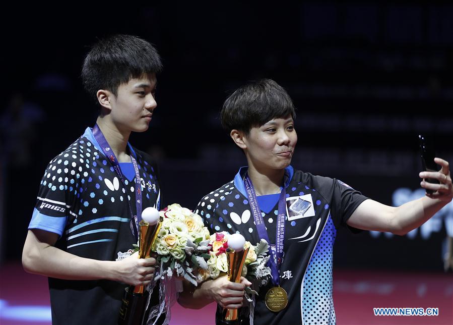 (SP)CHINA-SHENZHEN-TABLE TENNIS-CHINA OPEN-MIXED DOUBLES (CN)