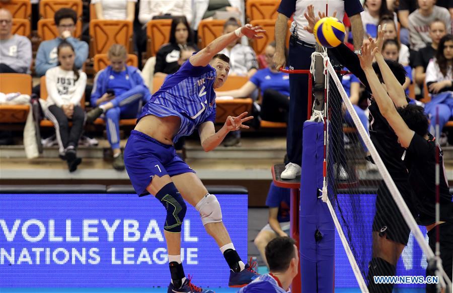 (SP)SERBIA-NOVI SAD-VOLLEYBALL-JAPAN VS RUSSIA