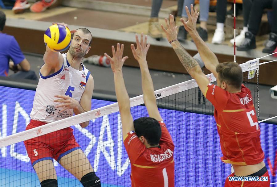 (SP)SERBIA-NOVI SAD-VOLLEYBALL-FRANCE VS SERBIA