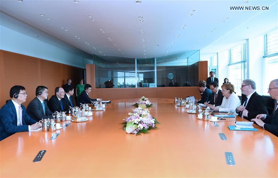 GERMANY-CHINA-WANG QISHAN-VISIT