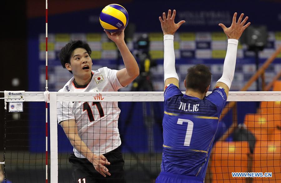 (SP)SERBIA-NOVI SAD-VOLLEYBALL-NATIONS LEAGUE-JAPAN VS FRANCE