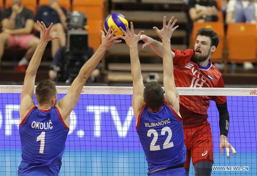 (SP)SERBIA-NOVI SAD-VOLLEYBALL-NATIONS LEAGUE-RUSSIA VS SERBIA