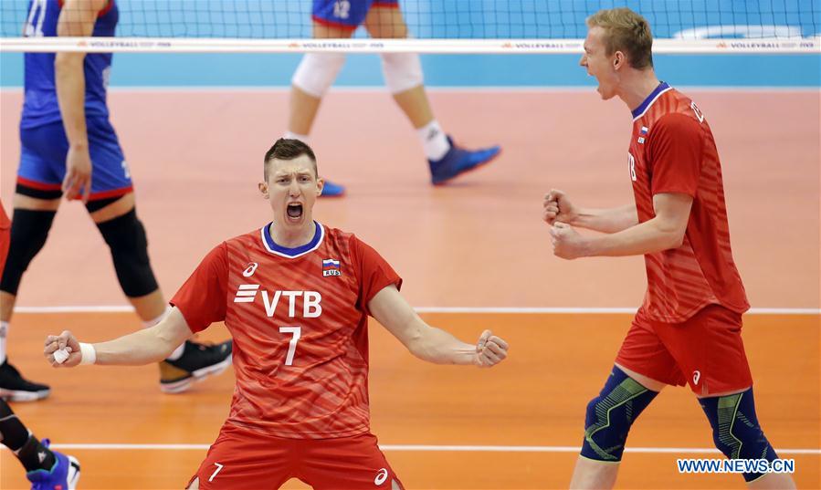 (SP)SERBIA-NOVI SAD-VOLLEYBALL-NATIONS LEAGUE-RUSSIA VS SERBIA