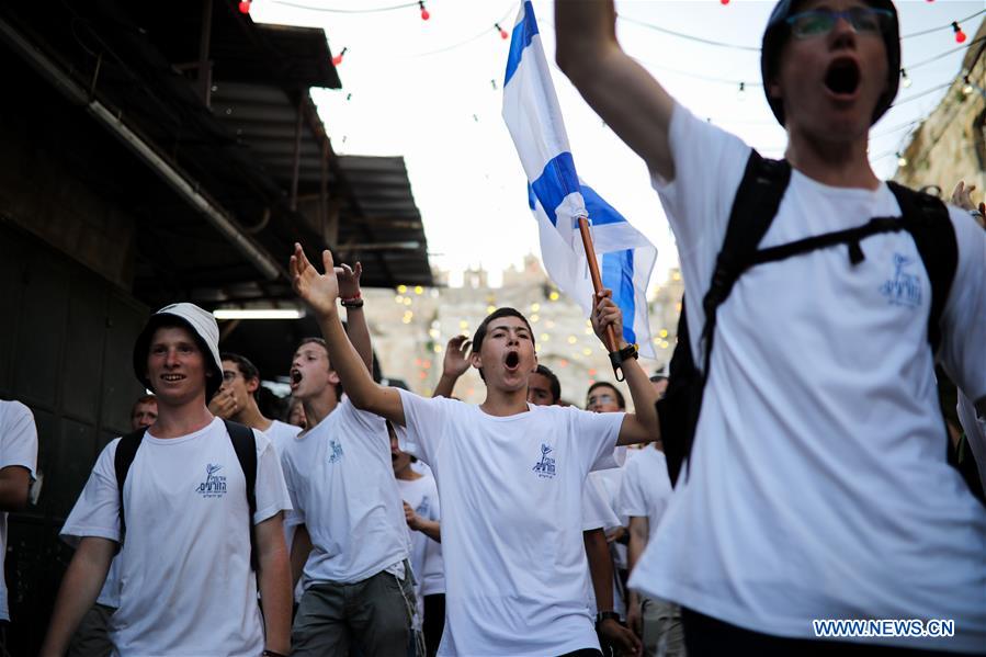 MIDEAST-JERUSALEM-JERUSALEM DAY